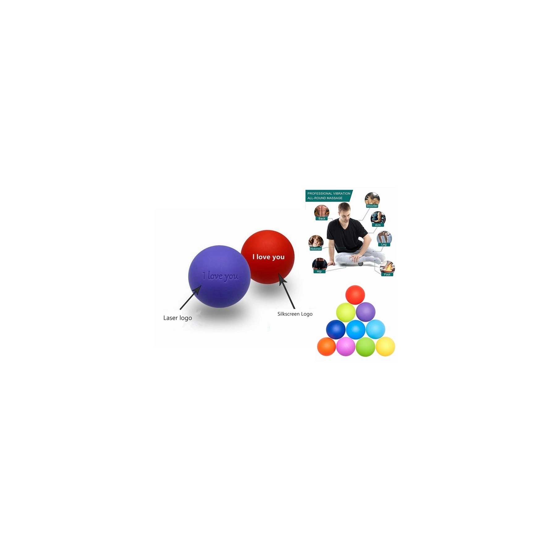 Portable Massage Lacrosse Balls 1