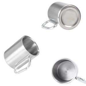 9oz Foldable Handle Stainless Steel Cup 1