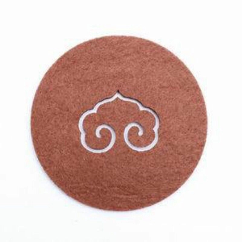 Custom Hollow Out Recycled Felt Coaster 4