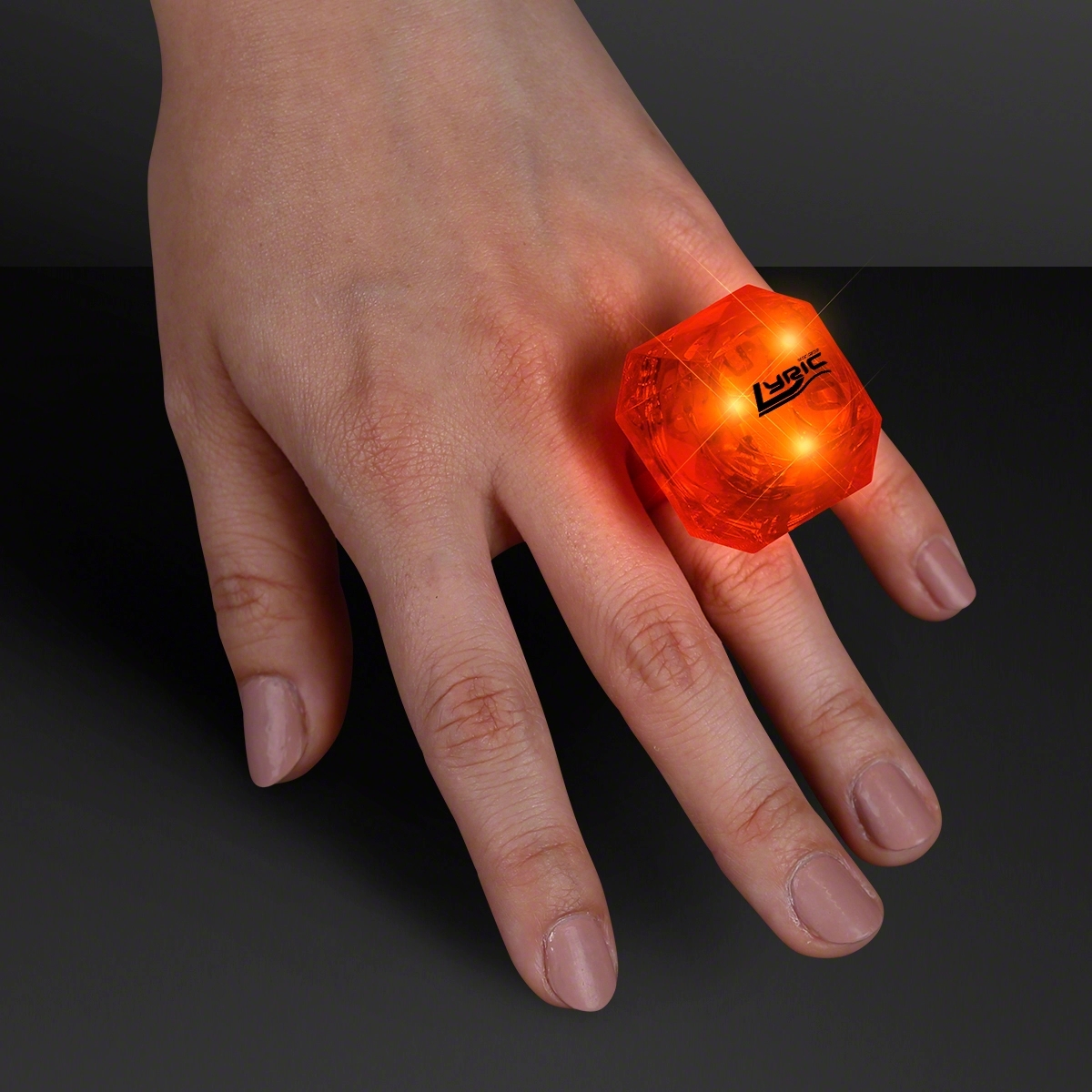 Light-up Huge Gem Rings 4