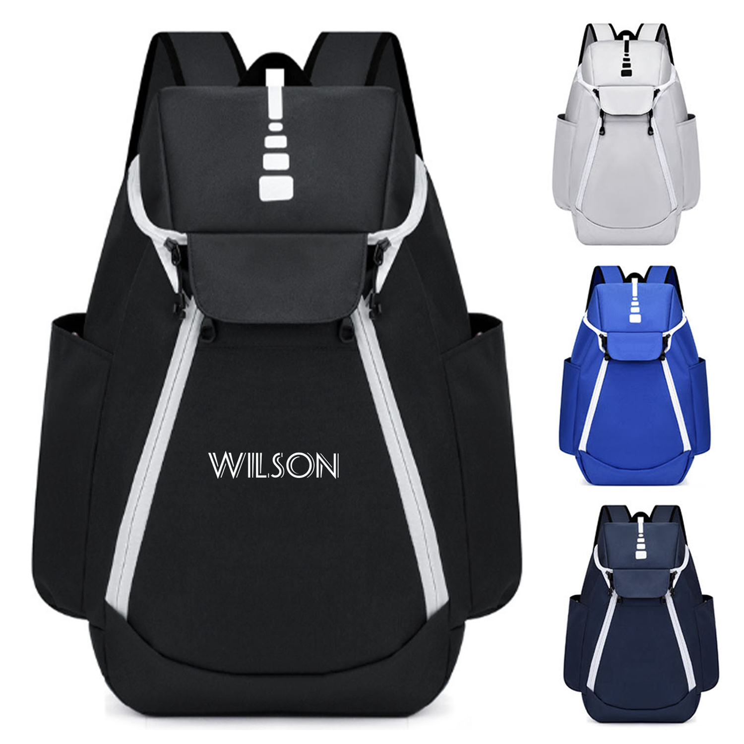 Waterproof Oxford Basketball Backpack 8