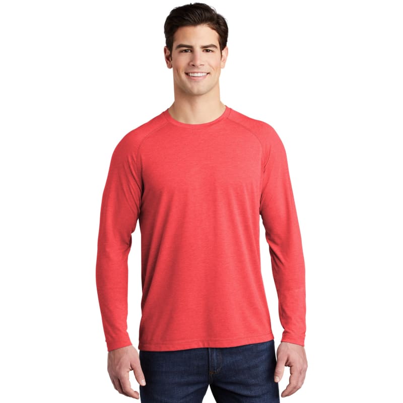 Sport-Tek PosiCharge Long Sleeve Tri-Blend Wicking Raglan Tee 20