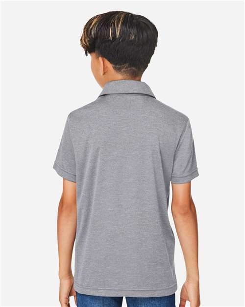 Youth Zone Sonic Heather Performance Polo - TT51HY 29