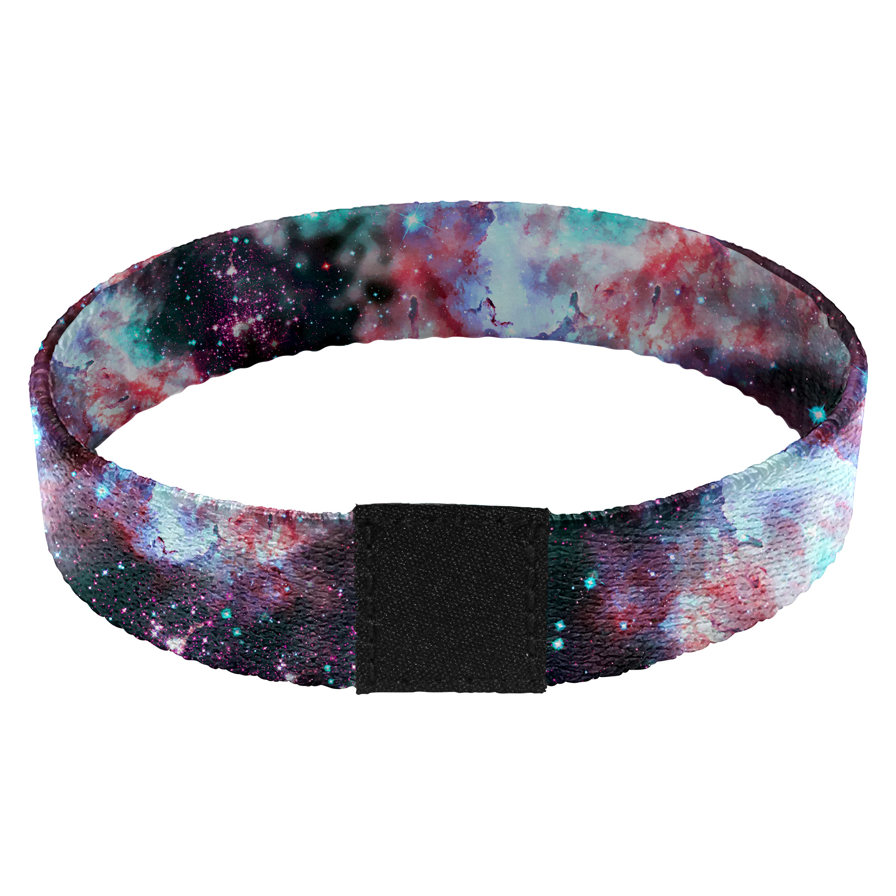 5/8'' Sublimation Elastic Polyester Wristband With Woven Label 12
