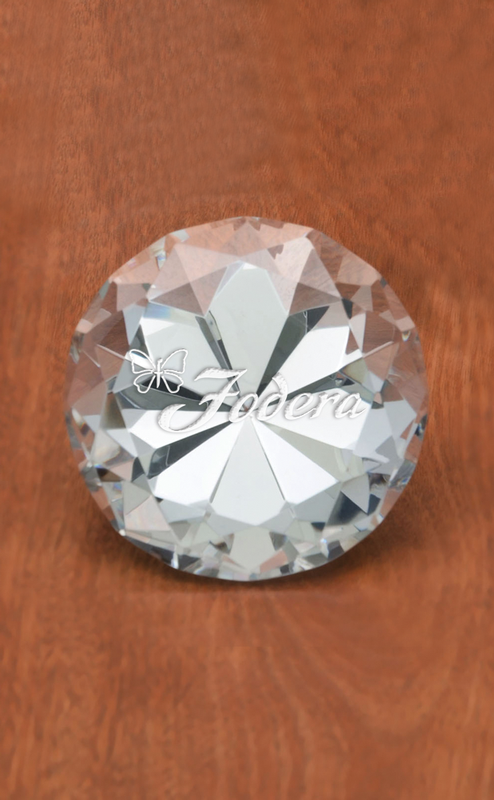 Small Diamante Paperweight