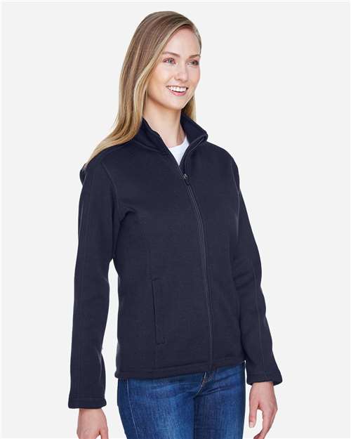 Women's Bristol Full-Zip Sweater Fleece Jacket - DG793W 19