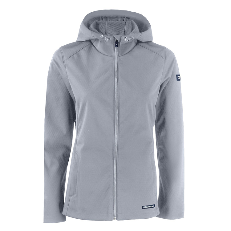 Cutter & Buck Ladies Eco Softshell Recycled Full Zip Jacket 1
