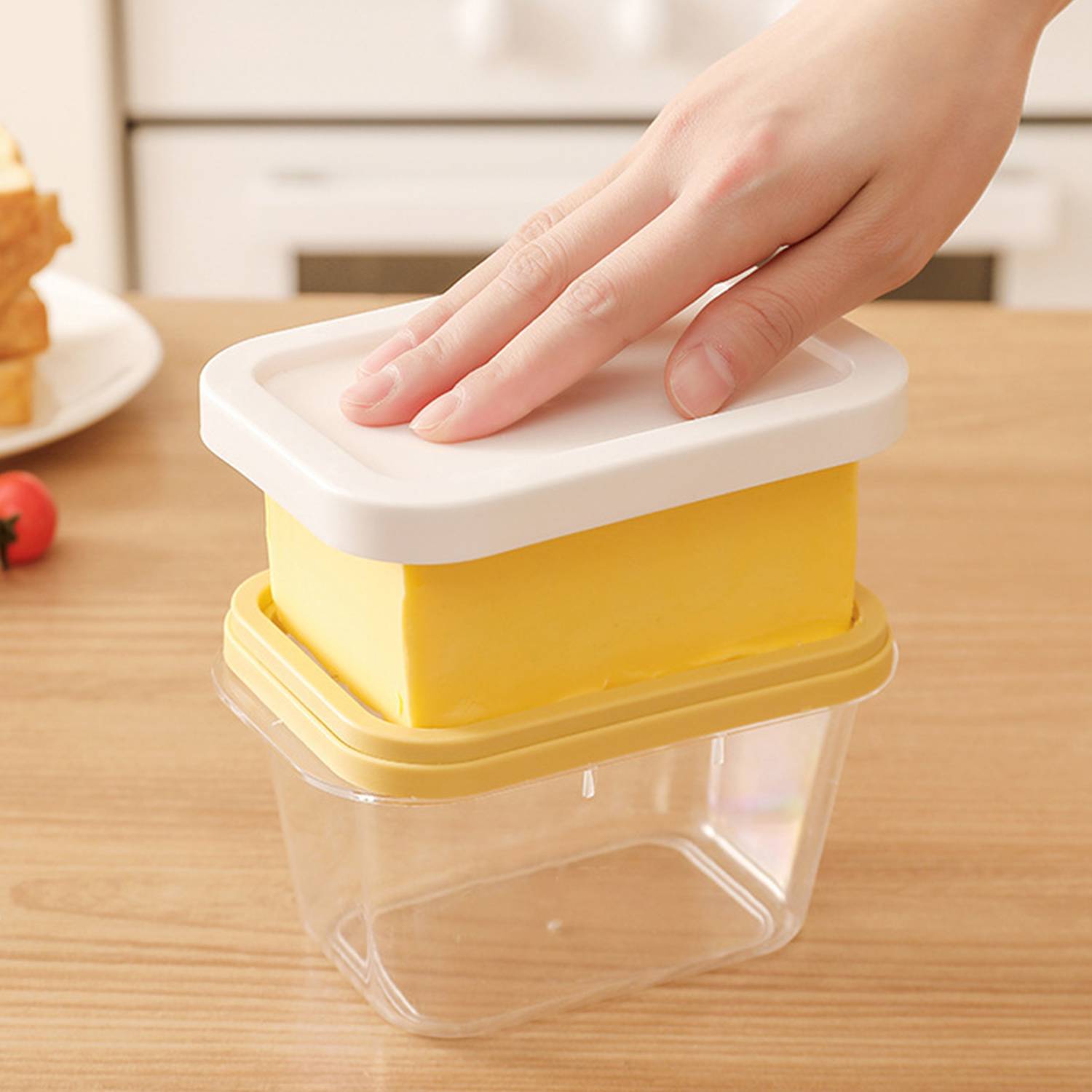 Butter Slicer Storage Plastic Container 1