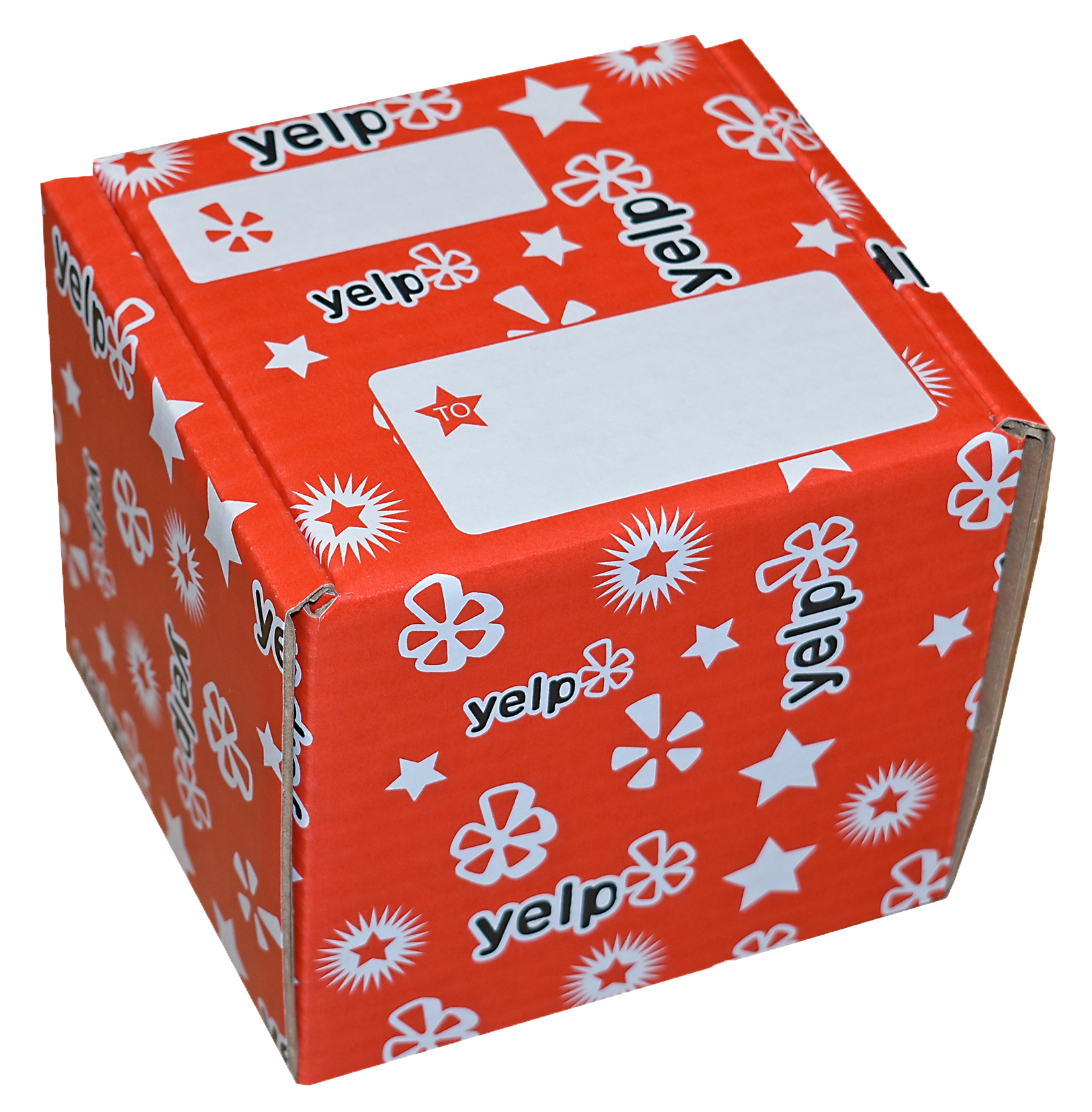 5" x 5" x 5" - B-Flute Outside Tuck Box 2
