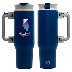 NAYAD® Genesis 40 oz Stainless Steel Double-Wall Vacuum Insulated Mug with Foldable Handle 28