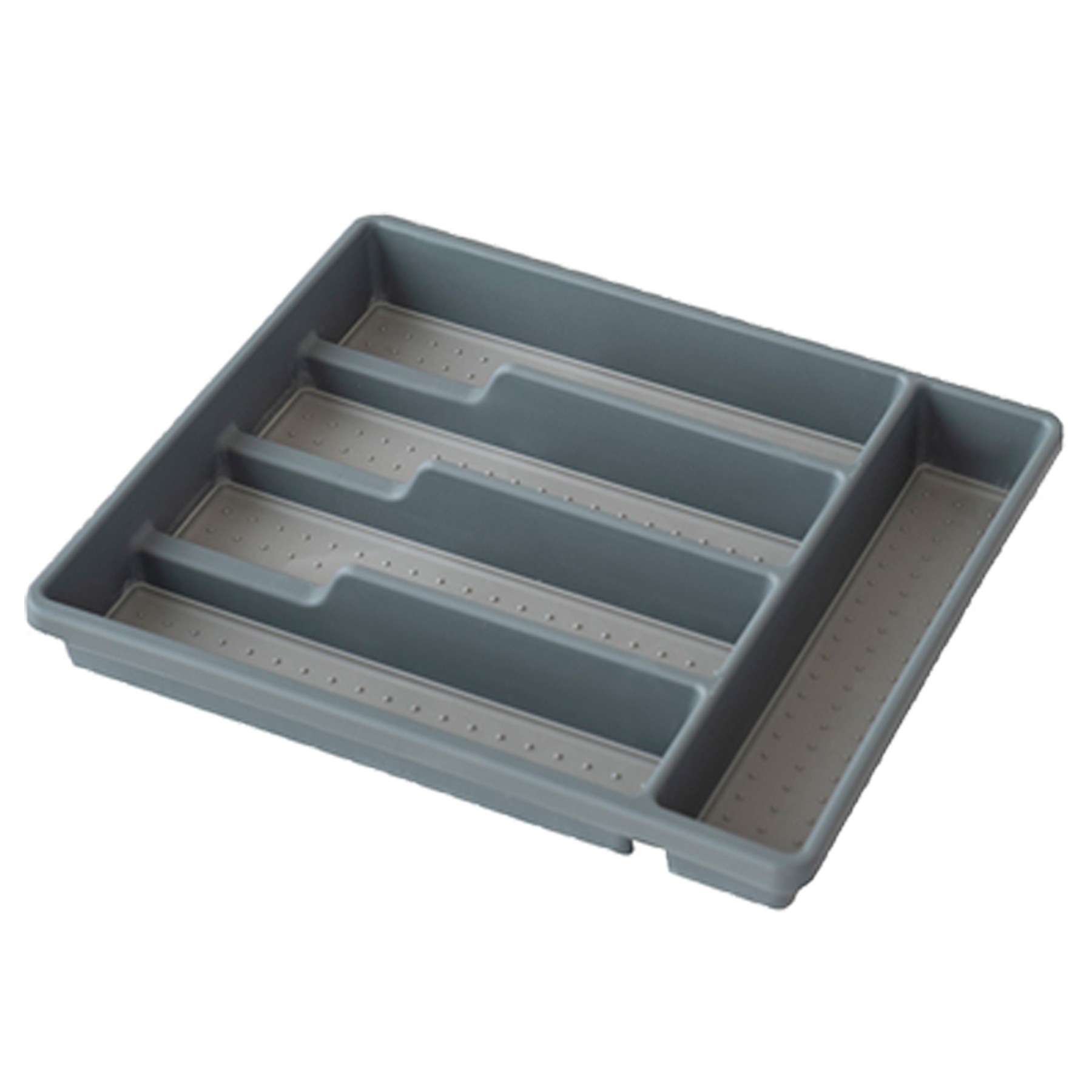 Non-Slip Kitchen Silverware Organizer Tray 2