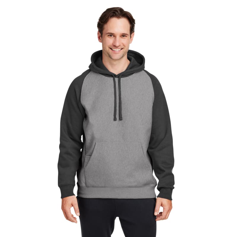 Team 365 Unisex Zone HydroSport™ Heavyweight Colorblock Hooded Sweatshirt 13