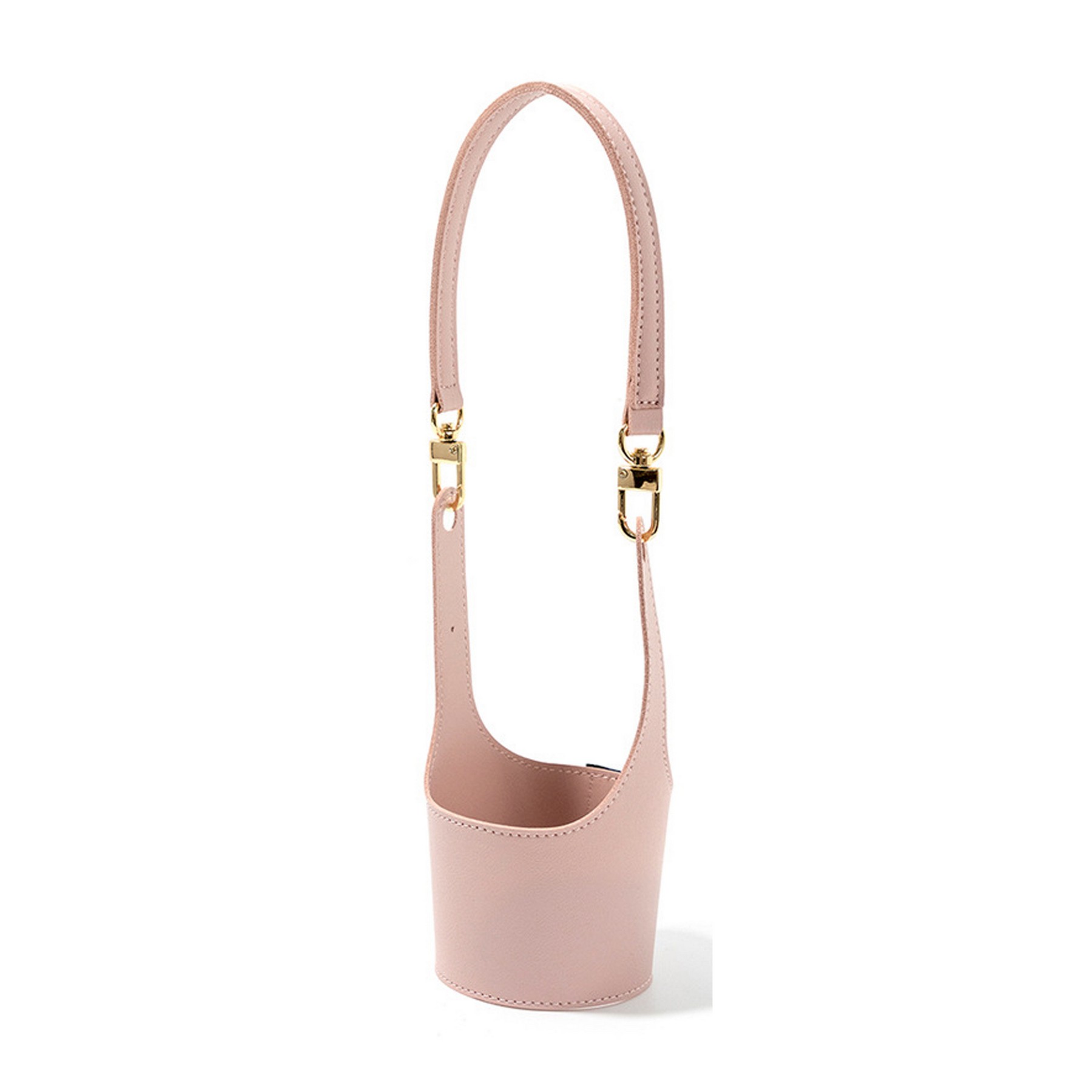 Leather Cup Holder In Hand 8