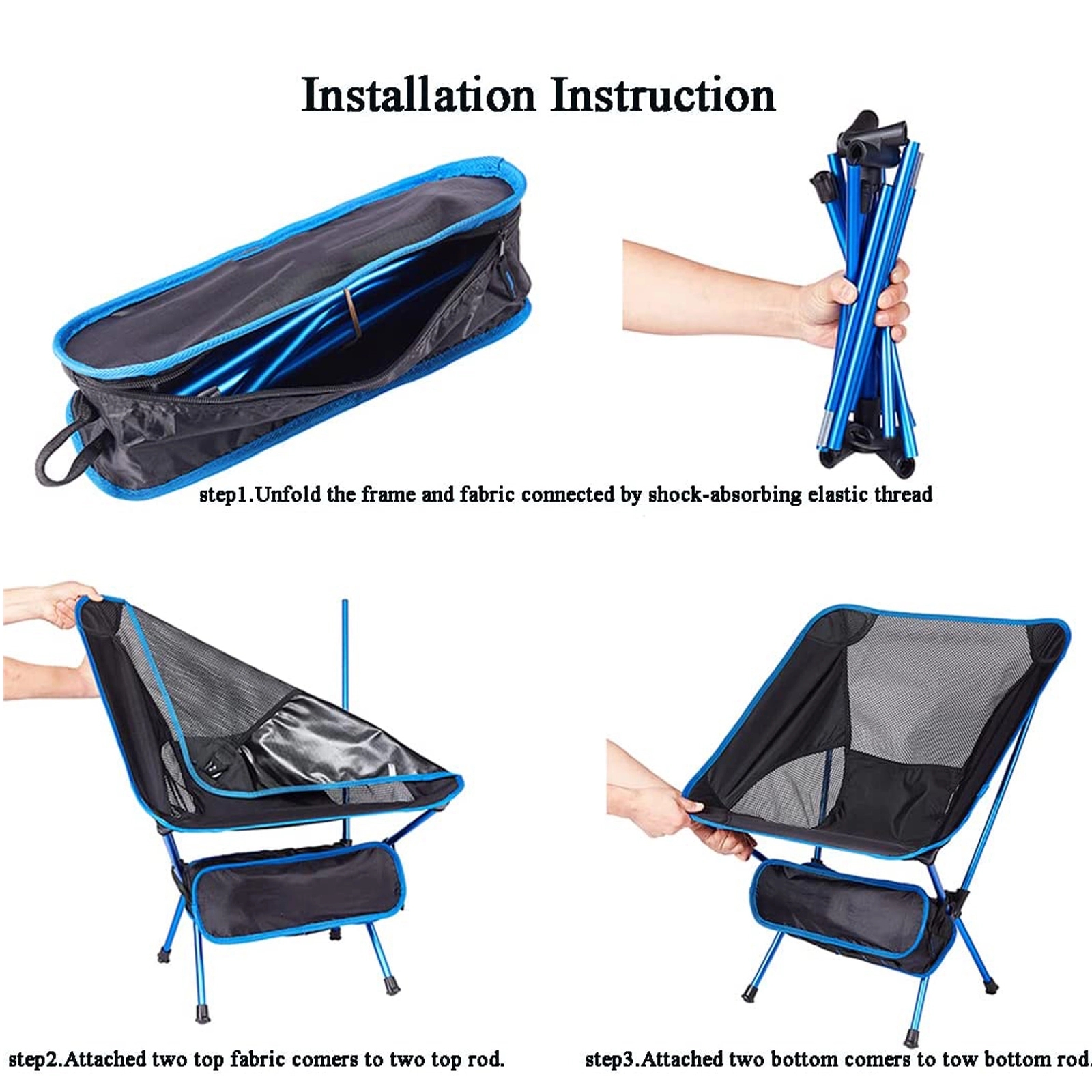 Folding Chair with Carry Bag 12