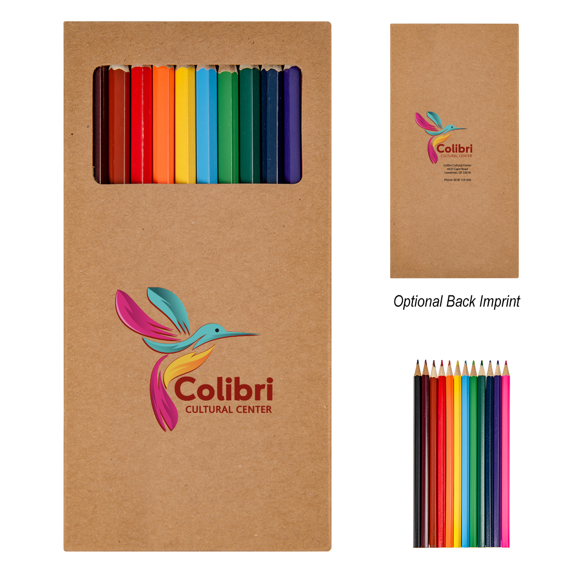 12-Piece Colored Pencil Set 4
