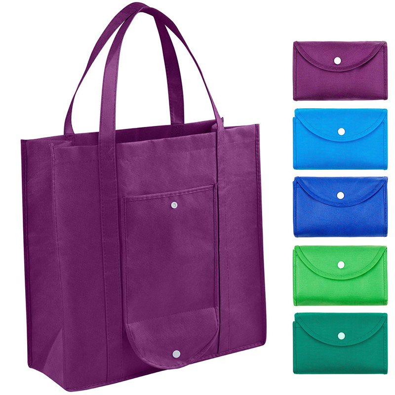 Collapsible Wallet Type Shopping Bag Non-Woven Bag 1