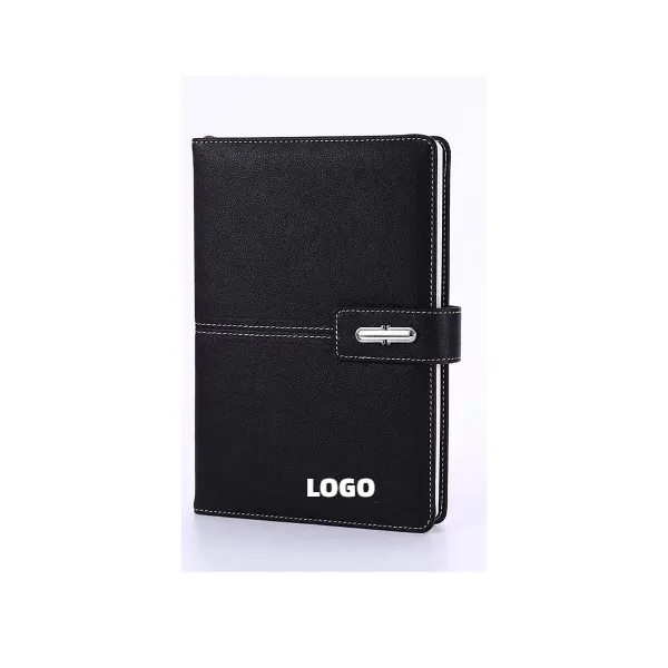 A5 Lined Leather Notebook 6