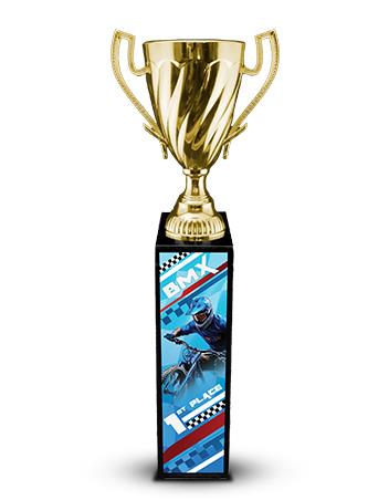 BMX Triple Point Championship Trophy Tower: 20.5" 2