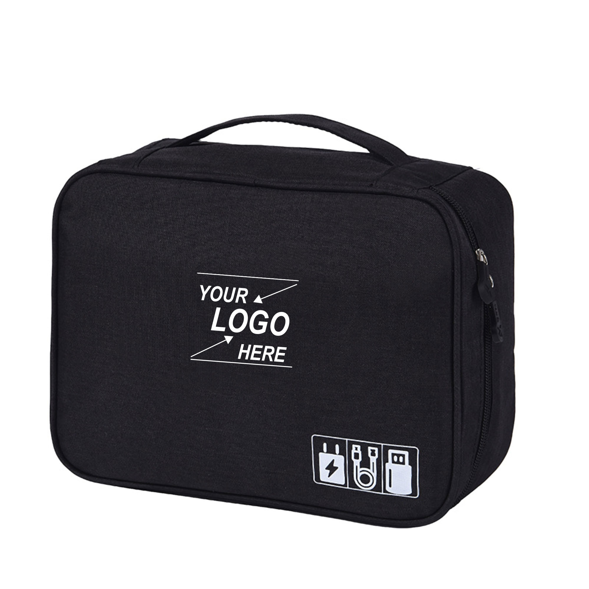 Polyester Travel Gadget and Cable Organizer Case 3