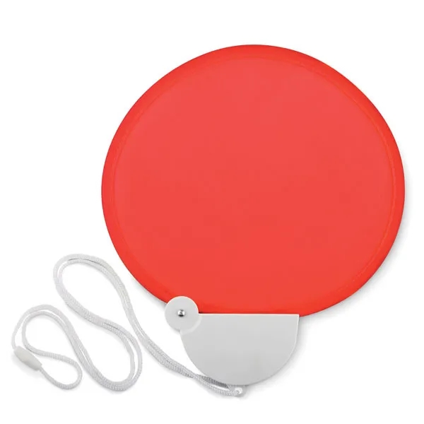 Promotional Foldable Twist Fans With Lanyard 7