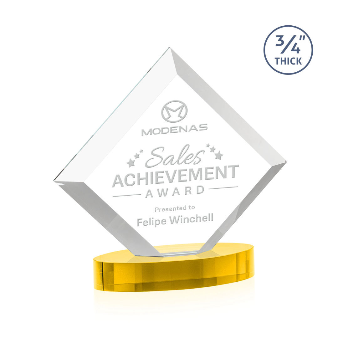 Belaire Award on Alberton Base - Gold 6