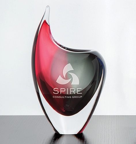 Plato Art Vase - Rose/Black 3