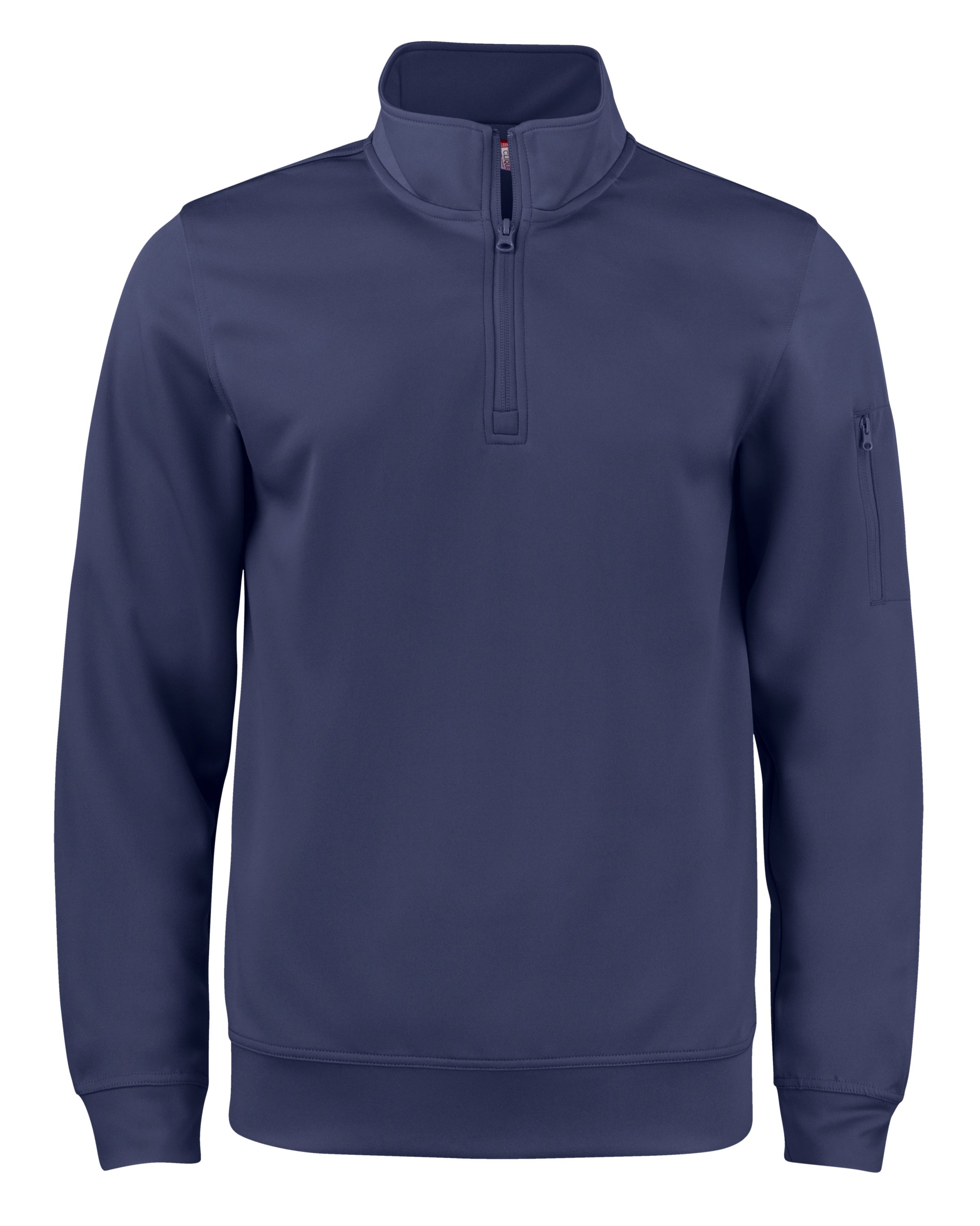 Clique Lift Solution-dyed Performance Unisex Half Zip Sweatshirt 76