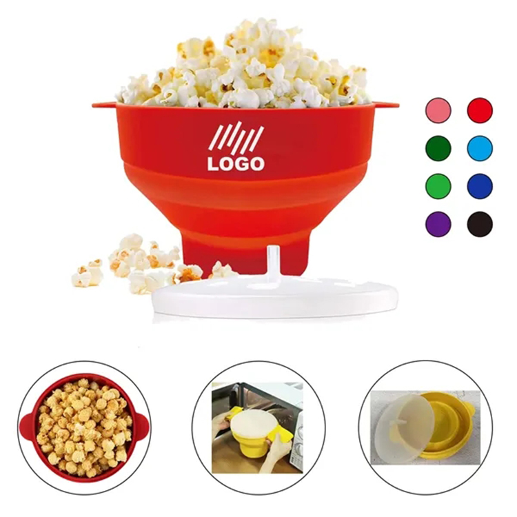 Eco-Friendly Microwave Sillcone Popcorn Bowl 1