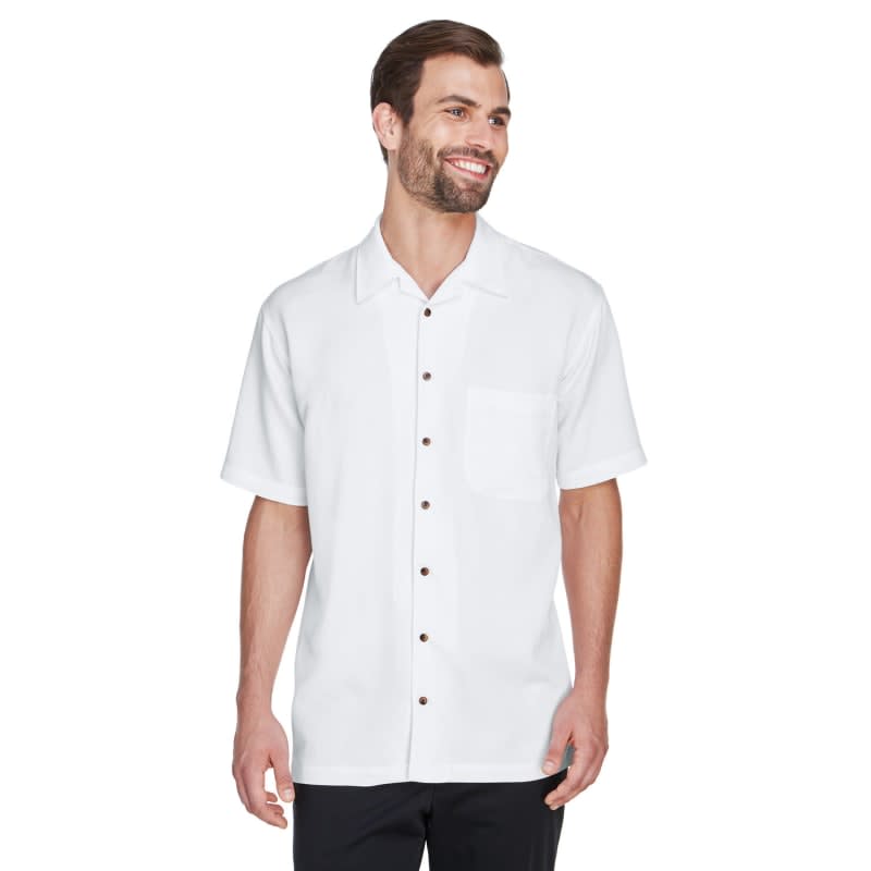 UltraClub Men's Cabana Breeze Camp Shirt 4