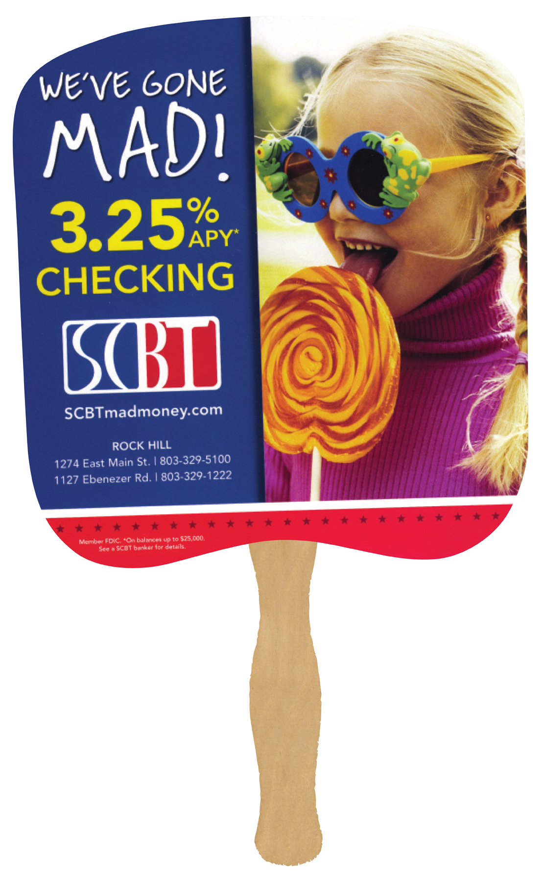 Single Side Bread Slice Shaped Fan