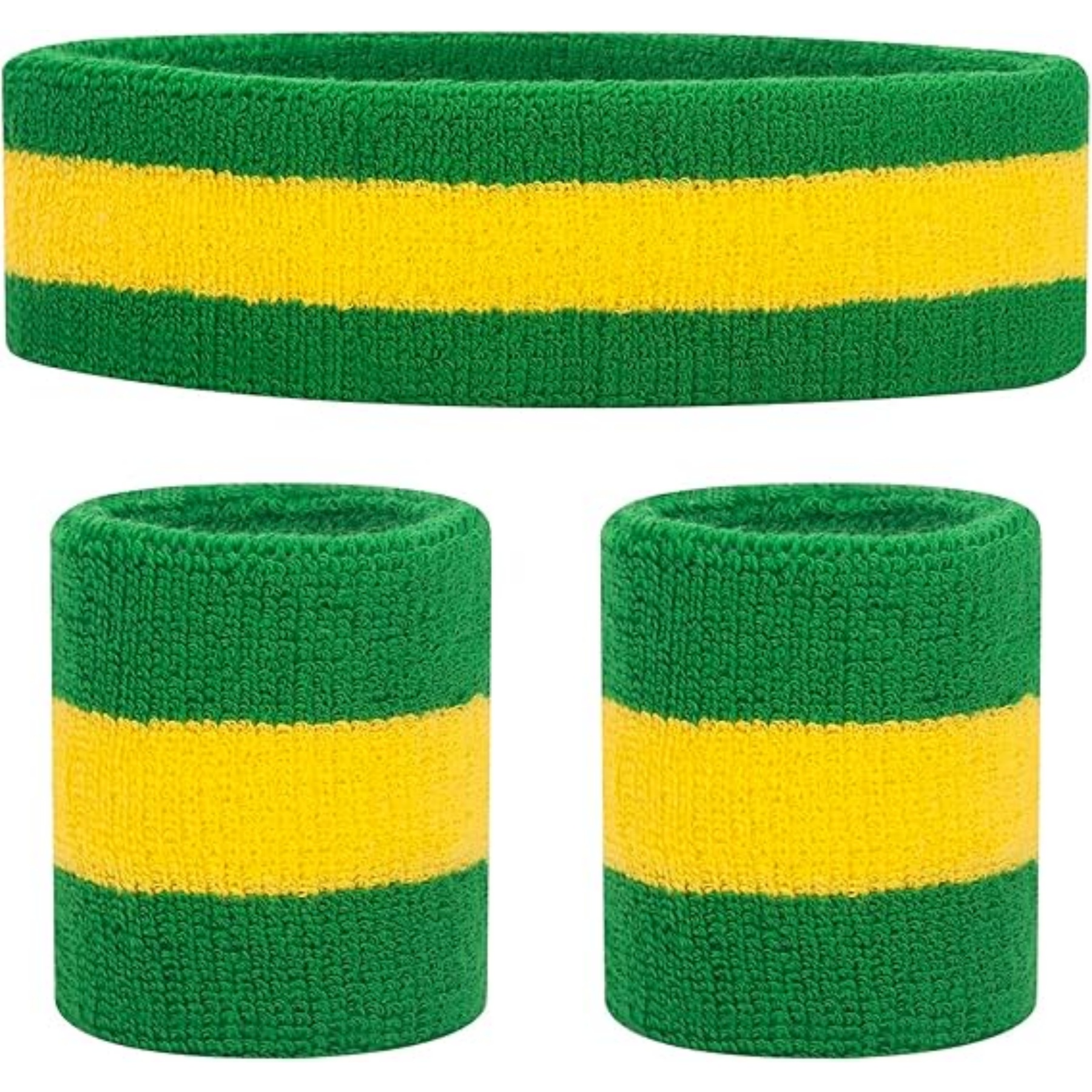 Sweatbands Exercise Eadband Wristband Set 8