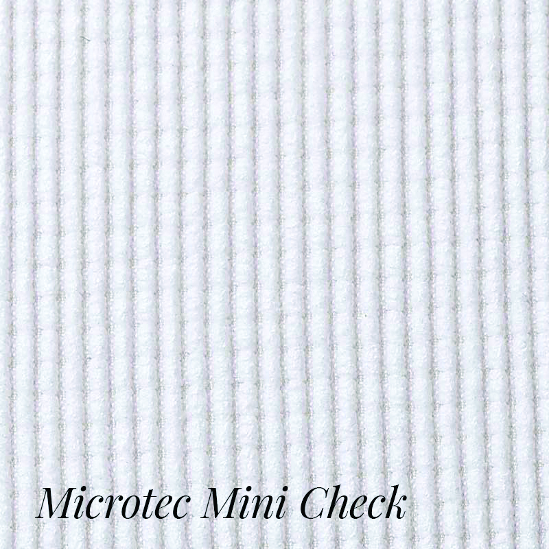 Microtec Kimono Collar Mini Check Bathrobe 1