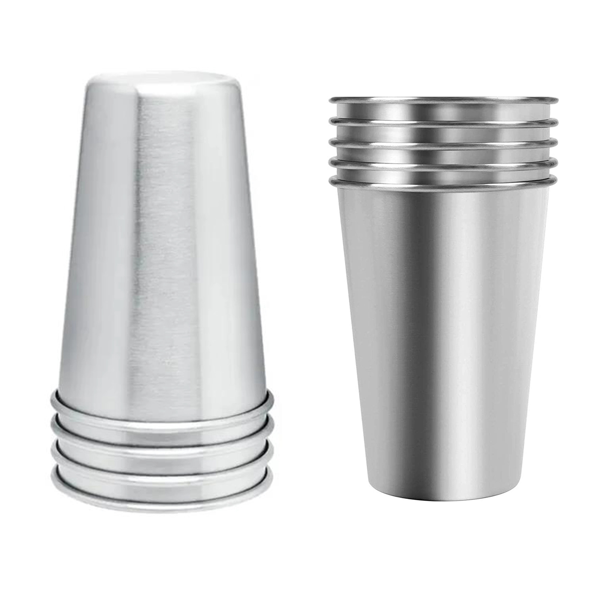 16 oz. Stainless Steel Pint Cups MOQ 50PCS 7