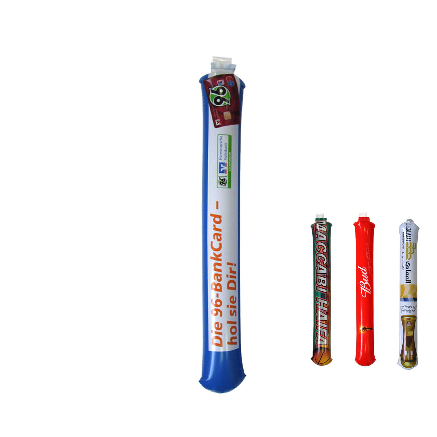 Custom Inflatable Thunder Sticks, Stadium Noisemakers 4