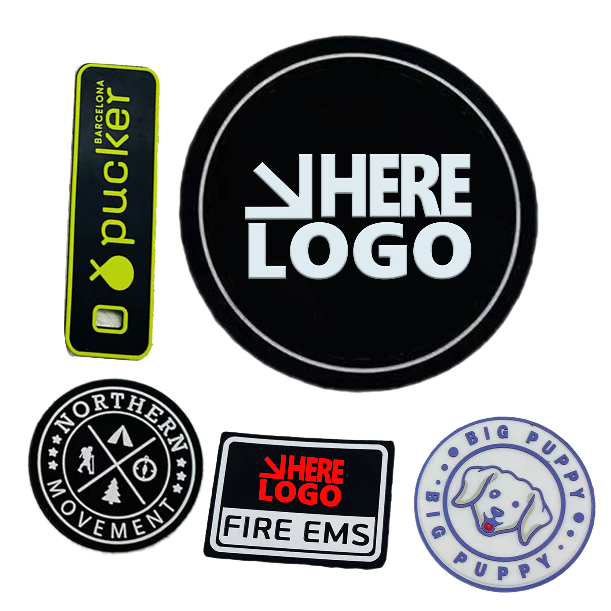 2" Patch Round PVC MOQ 100 1