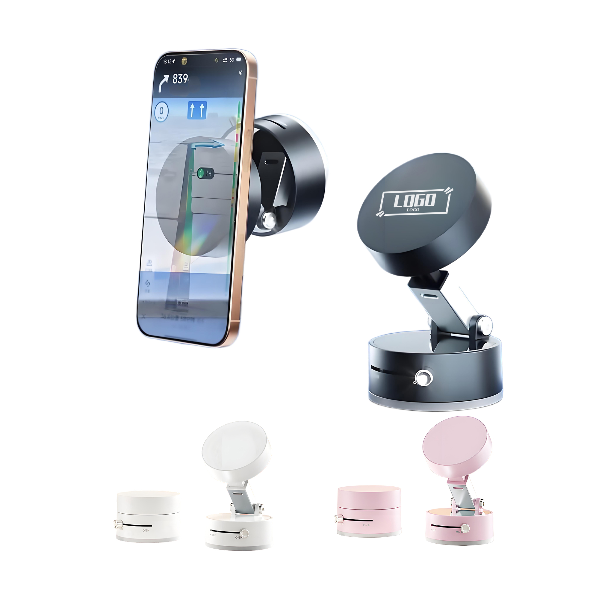 Magnetic Car Phone Holder Mount 2