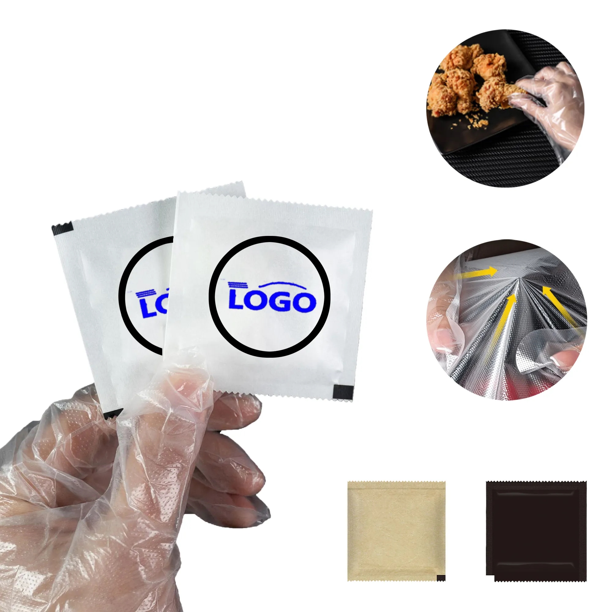 MOQ200 Disposable BBQ Gloves 2