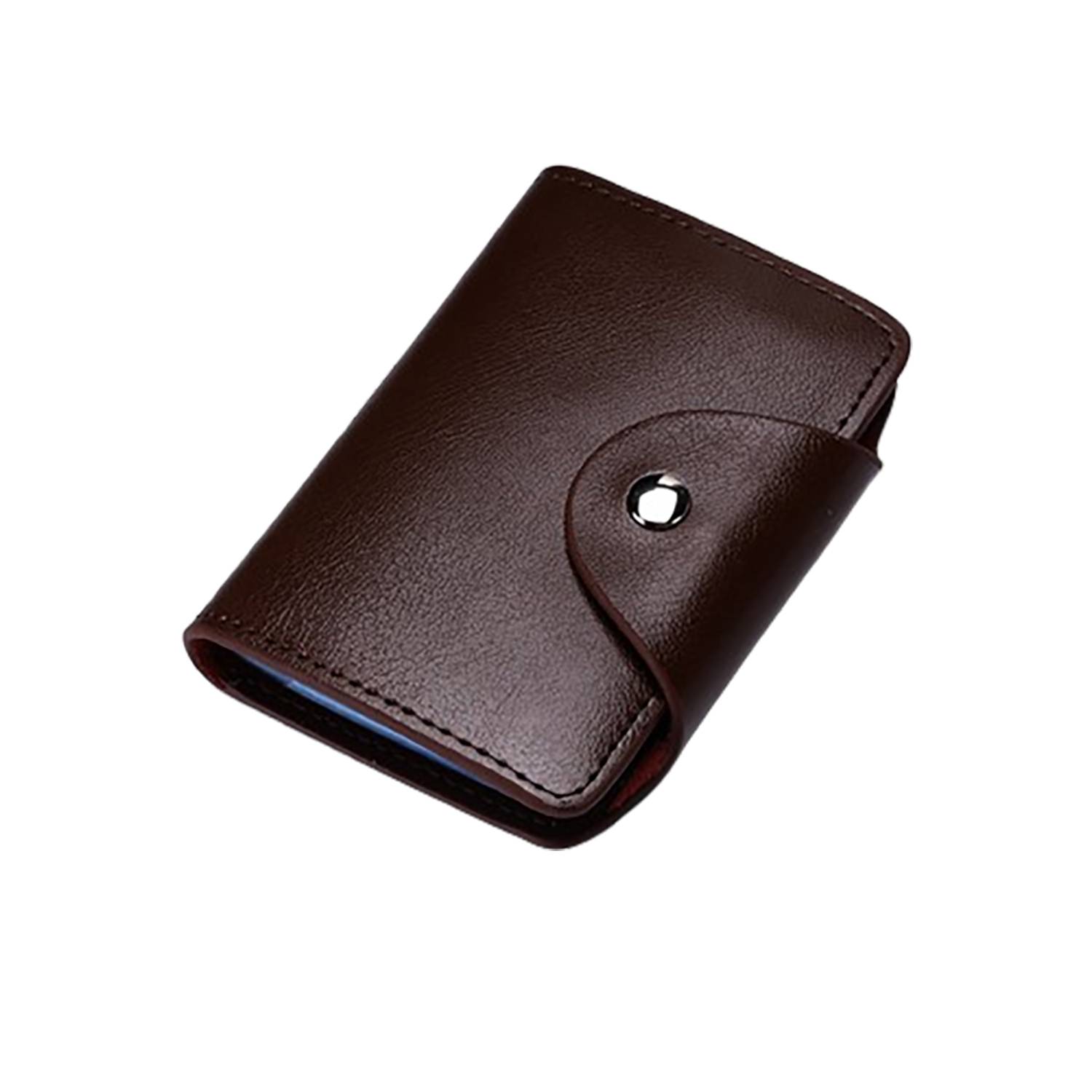 Waterproof Genuine Leather Business Card Holder 6
