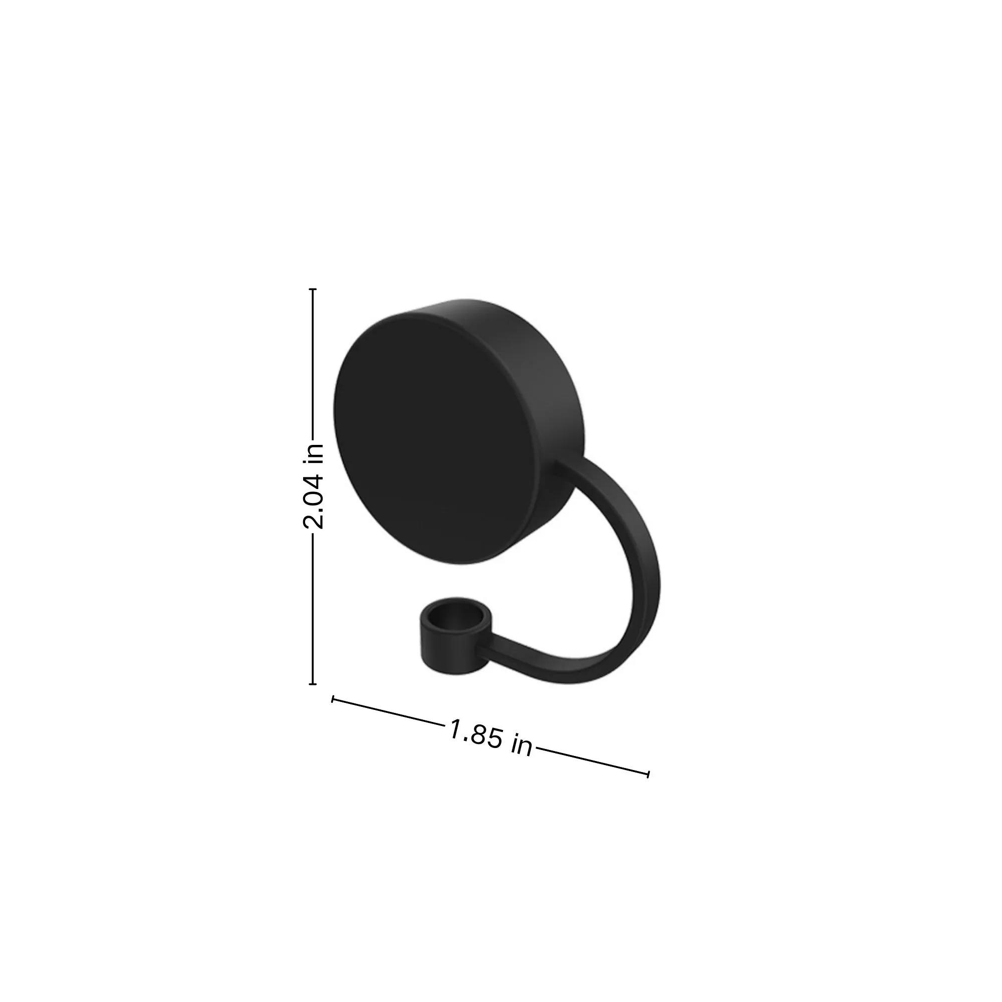 Silicone Waterproof Dustproof Straw Cap 4