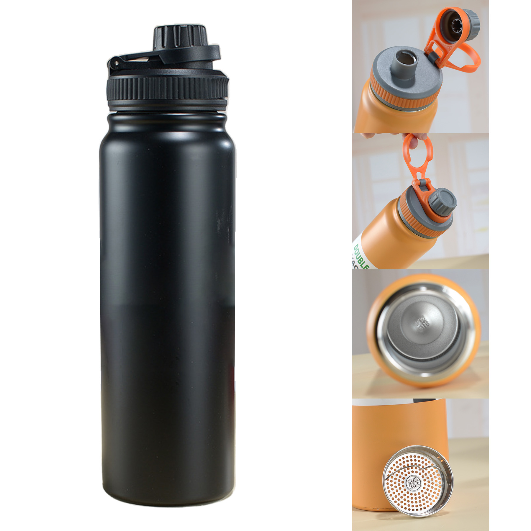 Steel Fitness Sports Water Bottle 2