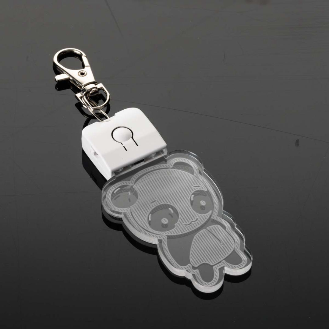 Acrylic Keychain - Custom Shapes with Zinc Alloy Clip 4