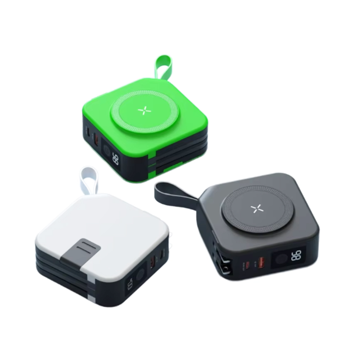 Multi-Function Wireless Charger W/ Wall Plug and Phone Stand 6