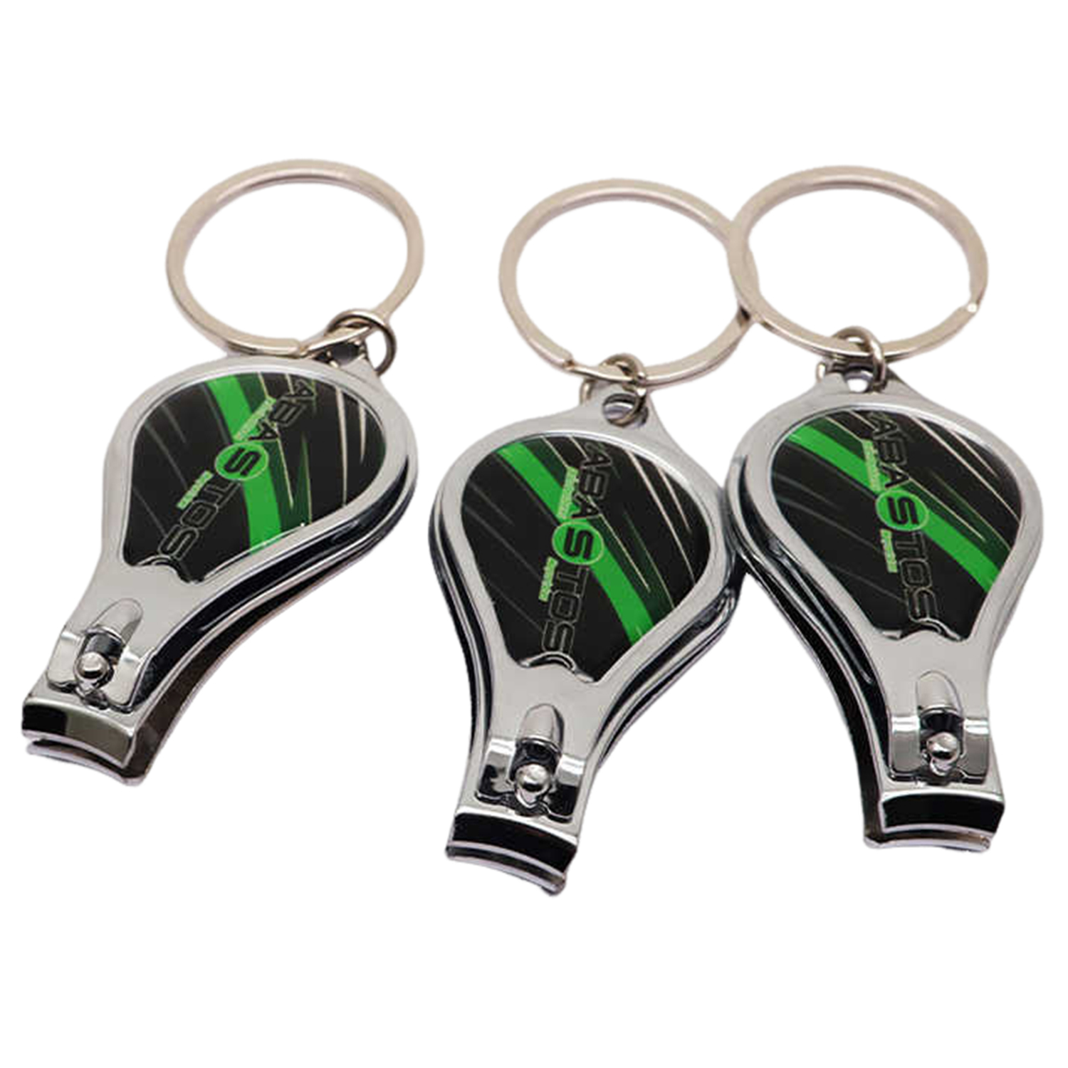 Nail Clipper Keychain with Built-in Opener 1