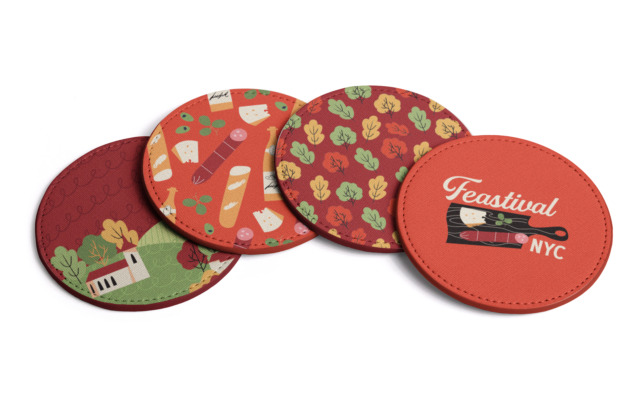 LVL Vegan Leather Coaster