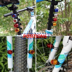 Versatile Aluminum LED Bicycle Light Adjustable Band 3 Lighting Modes 17