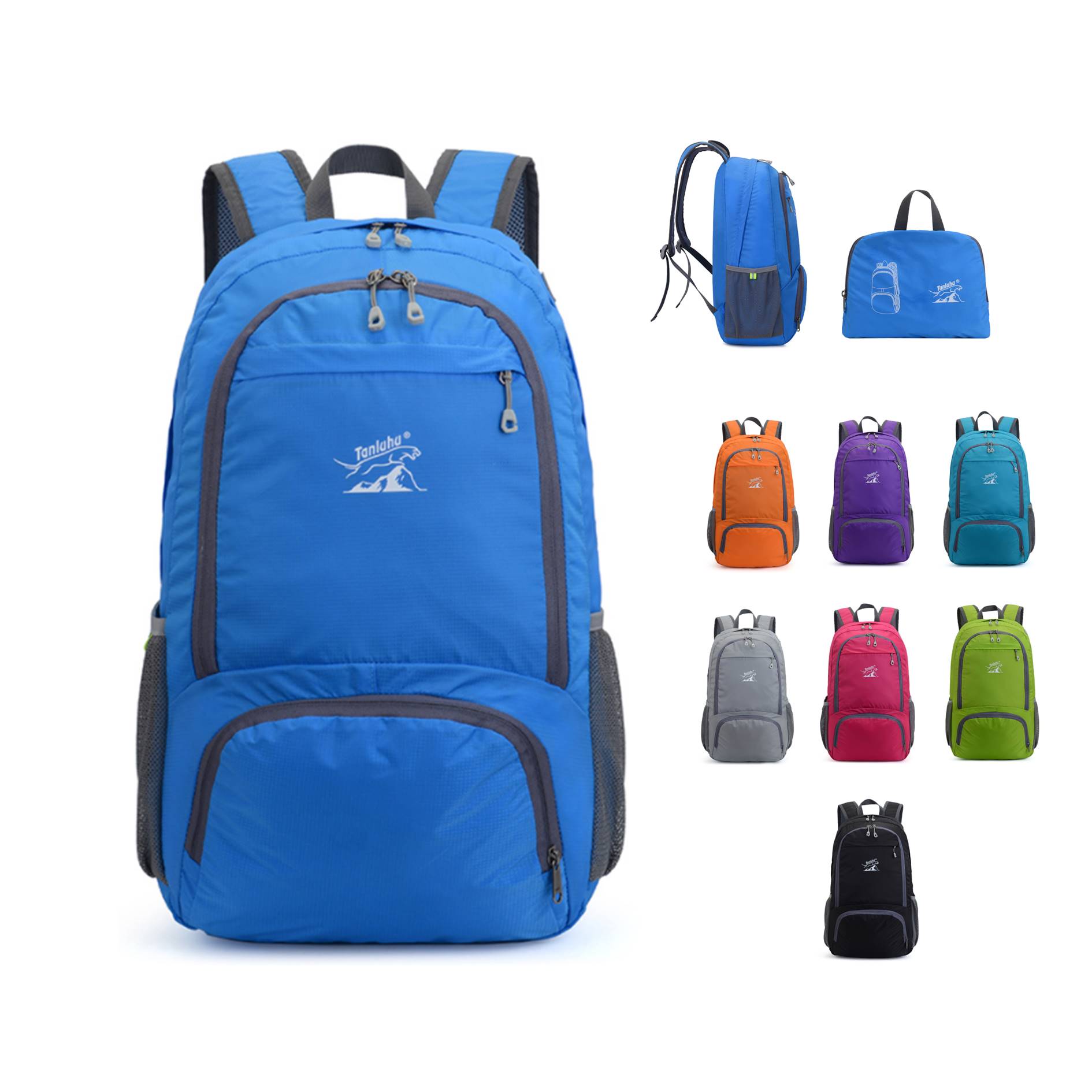 Ultra Light Foldable Bag Hiking Backpack 5