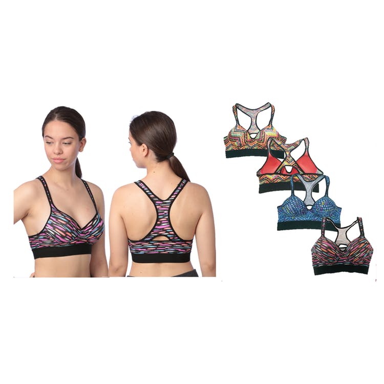 Women's Sports Bras - Assorted Designs Sizes M-XL 2