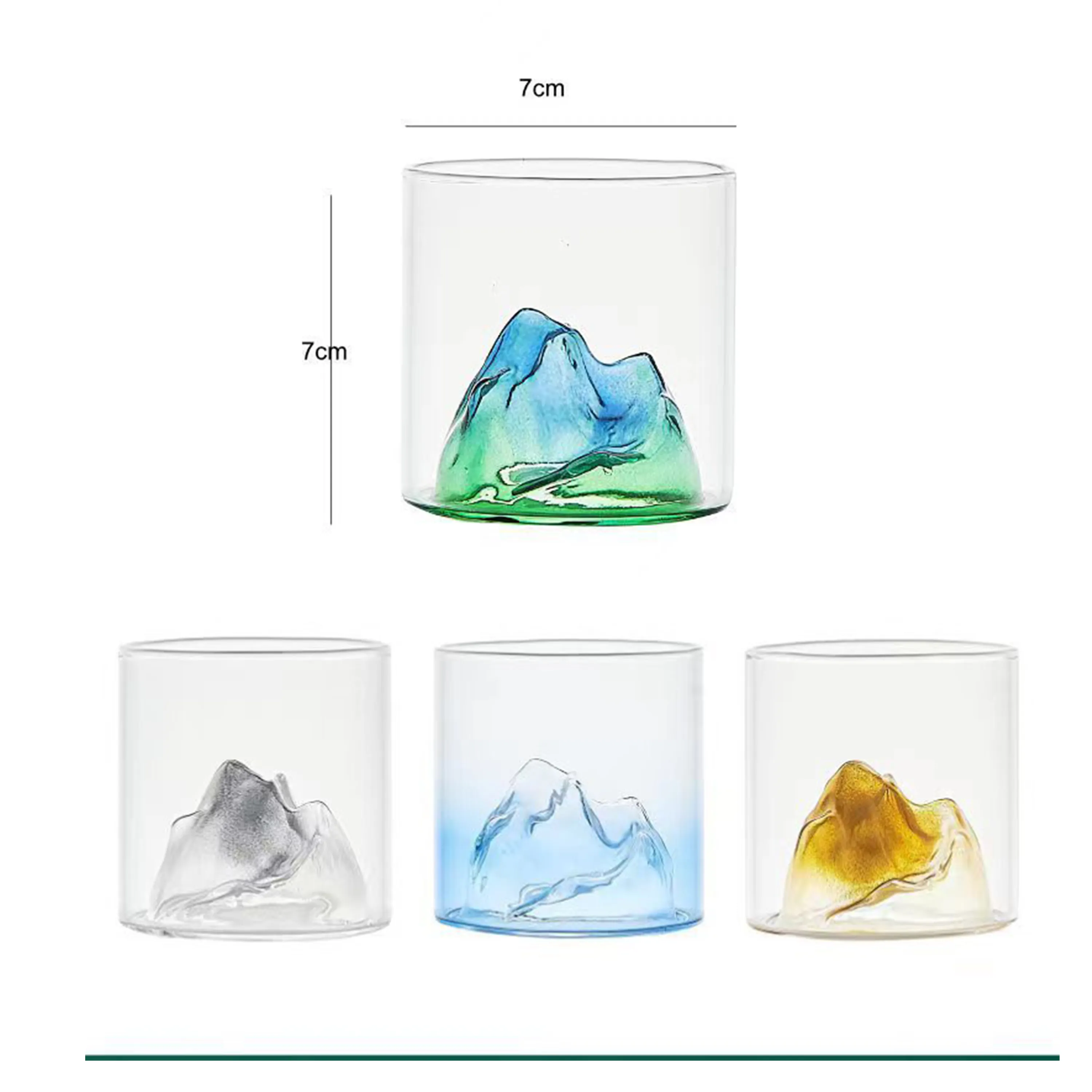 Mountain View Whisky Glass 4