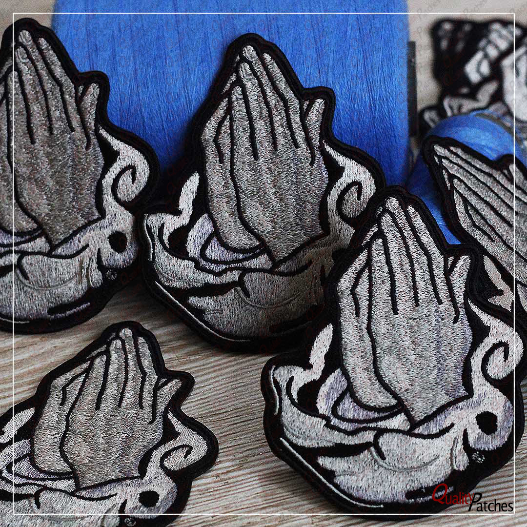 Custom Die Cut Embroidered Patches 93