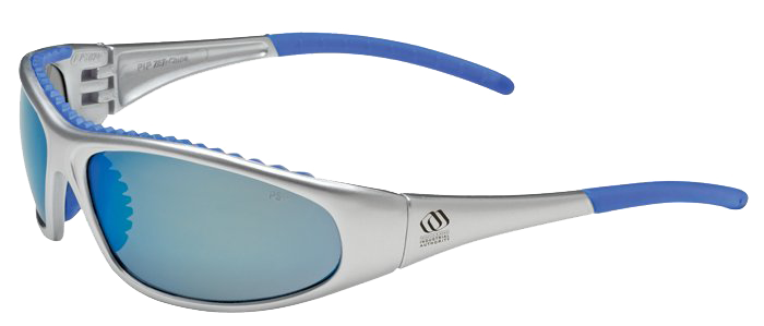 Bouton® Flashfire Blue Mirror Glasses 3